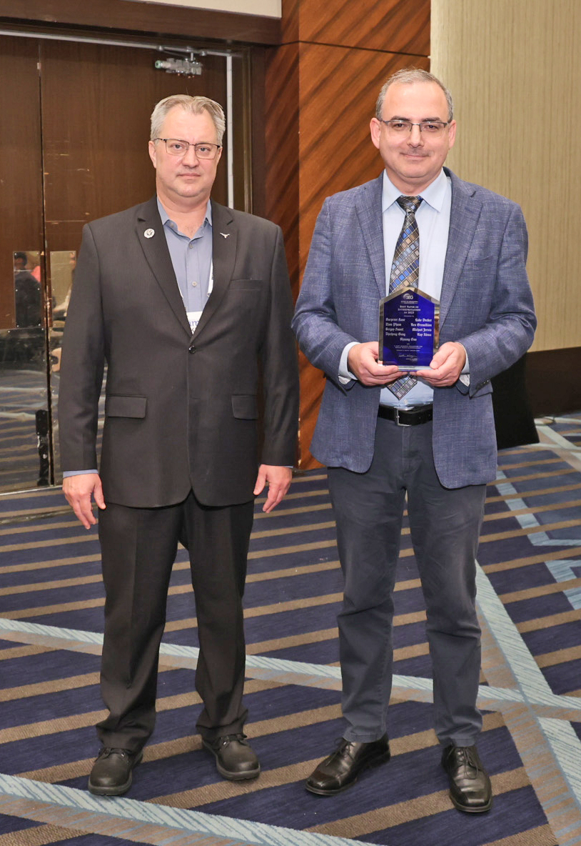 Dr. Sergey B. Fomel and his students won the AAPG-SEG 2023 “Best Paper in Interpretation”